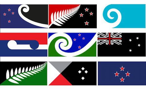却下されたニュージーランドの面白い新国旗を紹介 しゃえま偶感