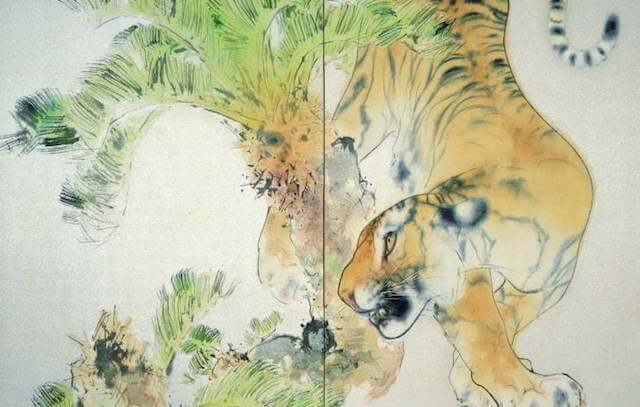 竹内栖鳳の動物画作品の解説と所感 猫 雀 ライオンが動きだす しゃえま偶感